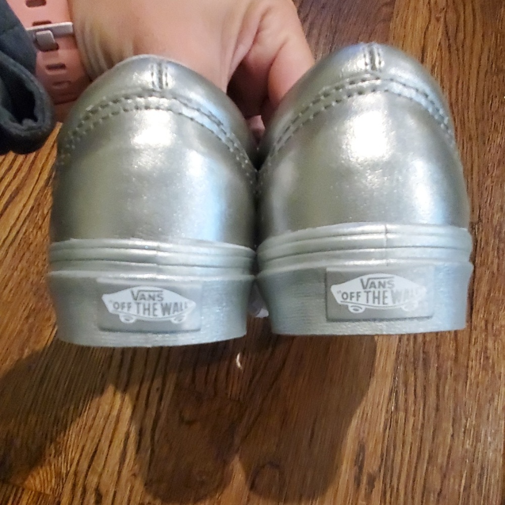 Silver Vans Size 7.5 - Picture 4 of 5
